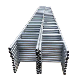 Panlabas na Panlabas na Galvanized Black Girder Steel Ladder Beam